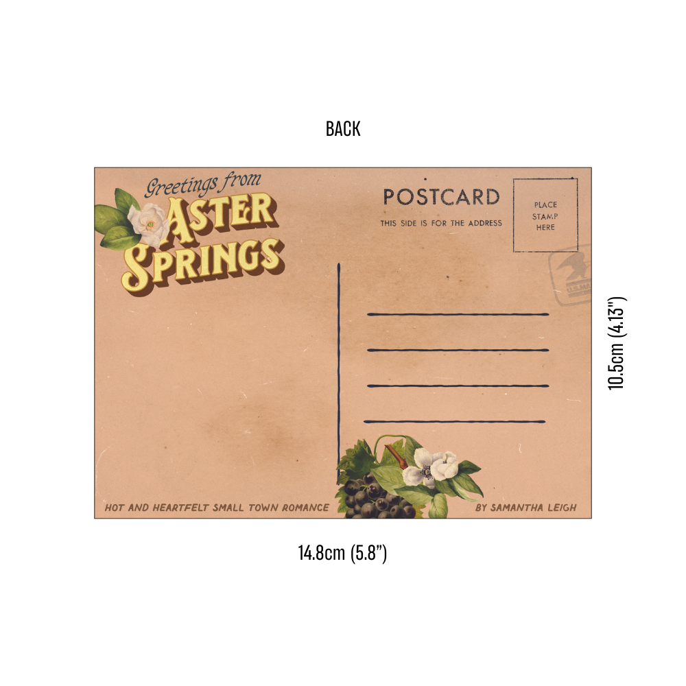 Aster Springs Postcard