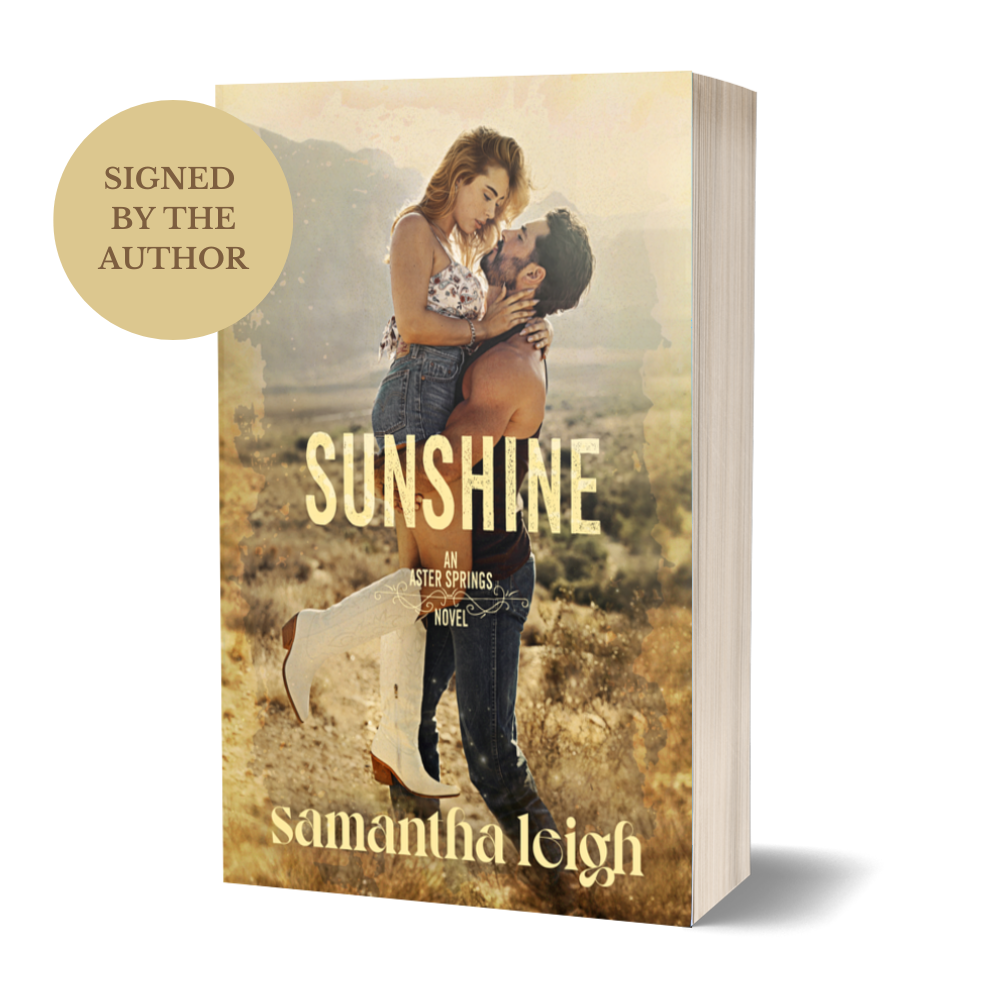 Sunshine (Aster Springs #2) Signed Paperback