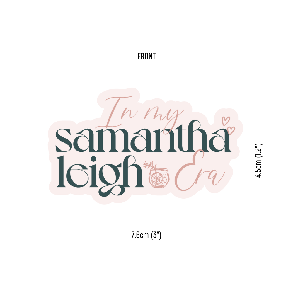 Samantha Leigh Era Sticker