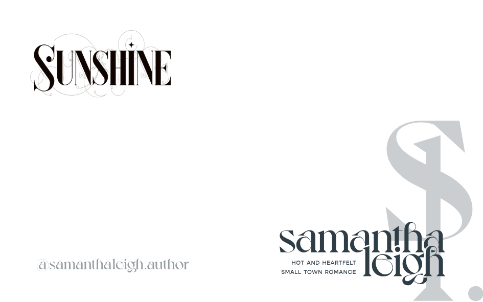 Sunshine (Aster Springs #2) Signed Bookplate