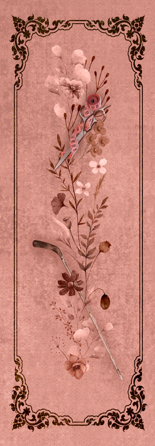 Wallflower Bookmark