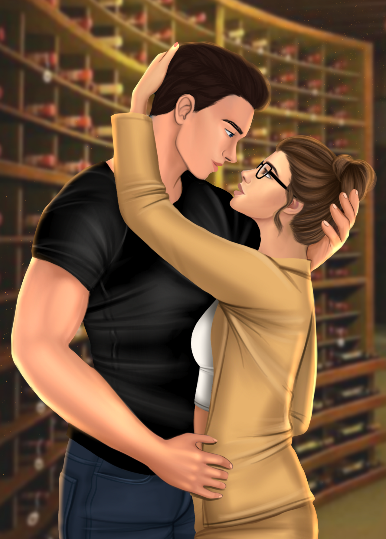 Wallflower Scene Art