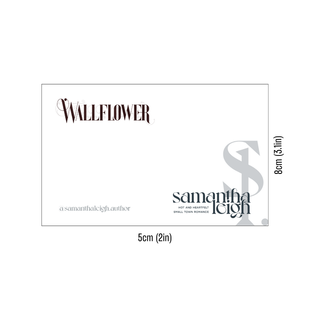 Wallflower (Aster Springs #1) Signed Bookplate