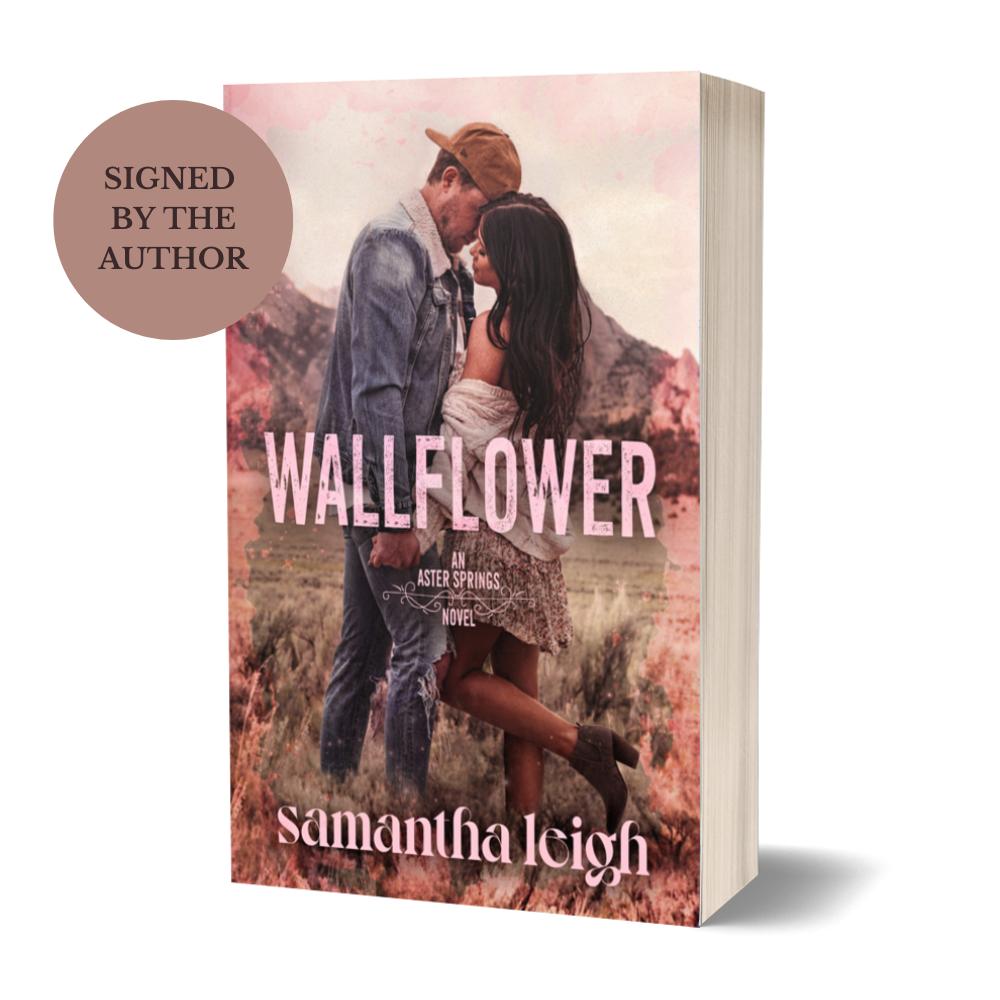 Wallflower (Aster Springs #1) Signed Paperback