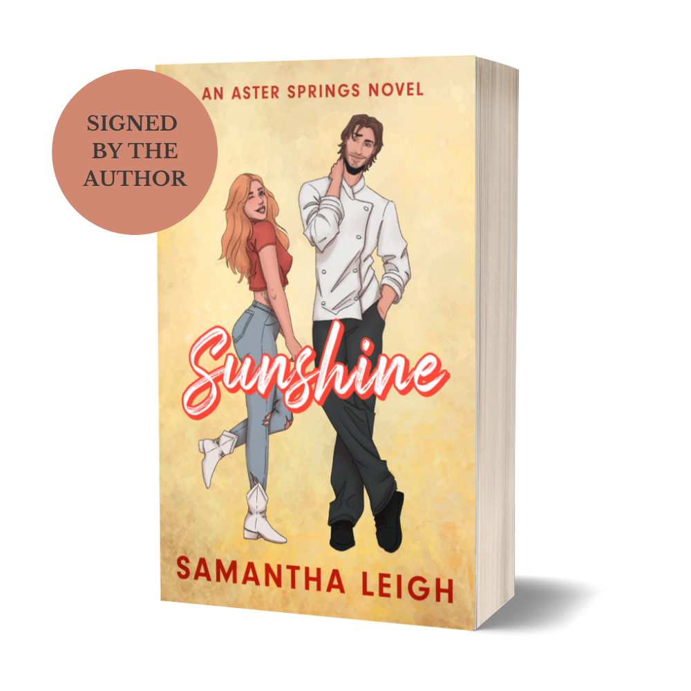 Sunshine (Aster Springs #2) Special Illustrated Edition Signed Paperback