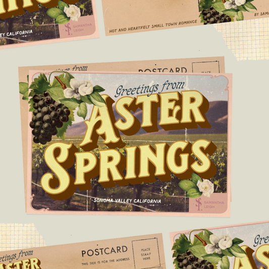 Aster Springs Postcard